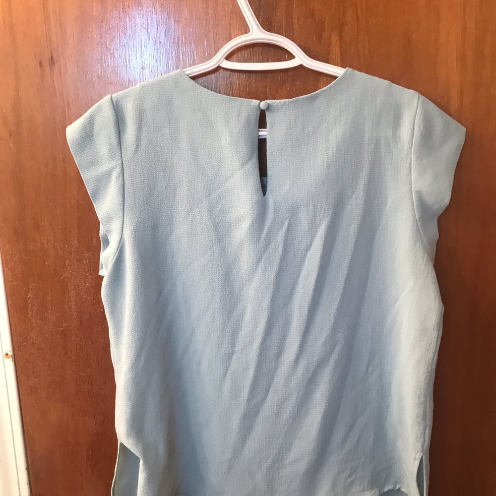 Teal blouse - Picture 3 of 5